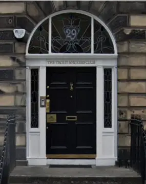 front door of Trout Anglers Club